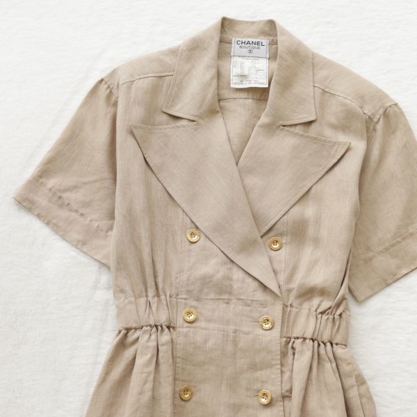 CHANELリネンコート | everrich.hk