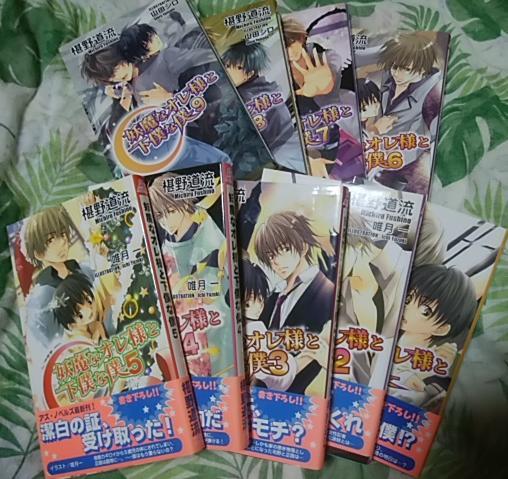 印象のデザイン 絶版・激レア/帯付有「妖魔なオレ様と下僕な僕」全9巻 小冊子付 ★新書版 椹野道流/山田シロ 新書、ノベルズ