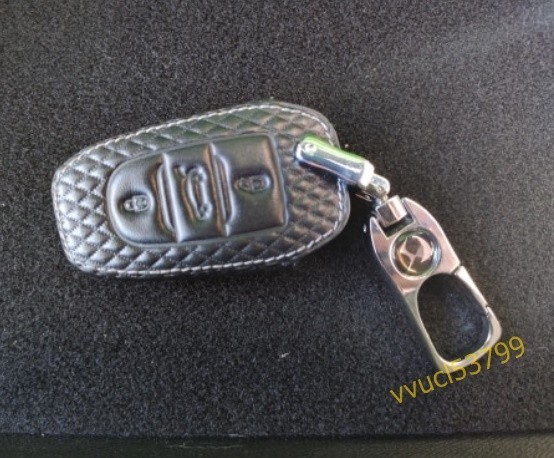 R2072: original leather car key case Citroen DS6 / DS5 / DS3 / DS4 / DS7 5LS / DS4S zinc alloy key holder protect key cover auto 