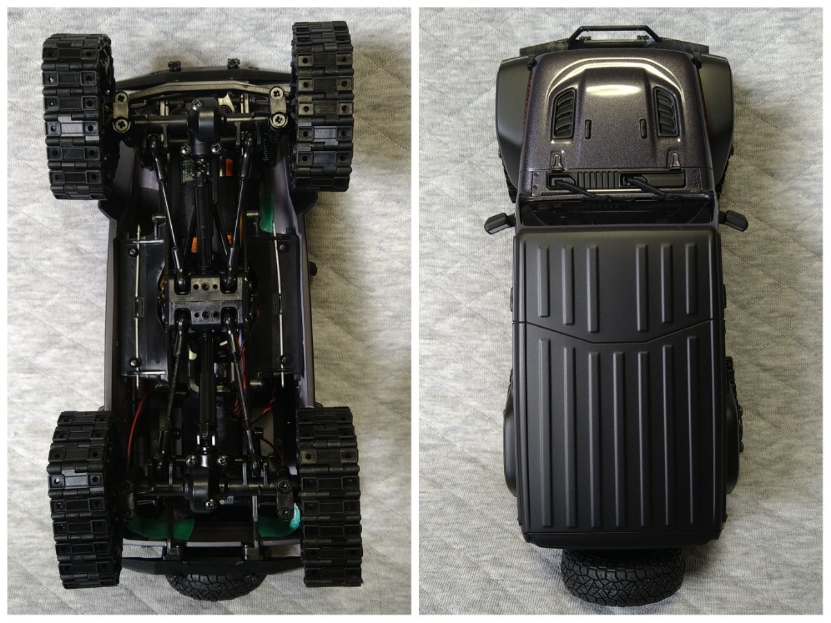京商 ミニッツ 4×4 キャタッピ付レディセット LEDライト装着 京商 ミニッツ 4×4 キャタッピ付レディセット LEDライト装着