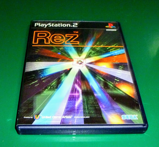 【PS2】REZ レズ【箱説有/ハガキ付】プレステ２【起動確認済】_画像1