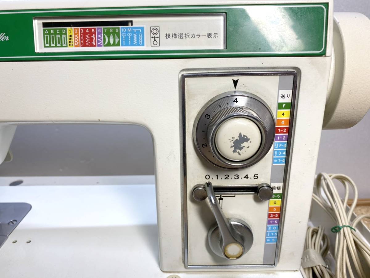 貴重 レトロ BROTHER ブラザー ミシン ペースセッター 裁縫 通電OK