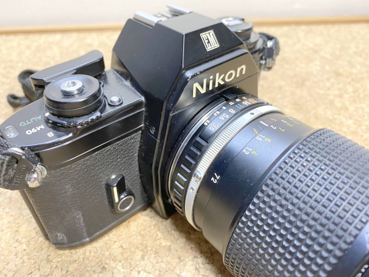 貴重　Nikon　ニコン　EM　フィルムカメラ　　カメラ　ケース付き　現状品_画像7