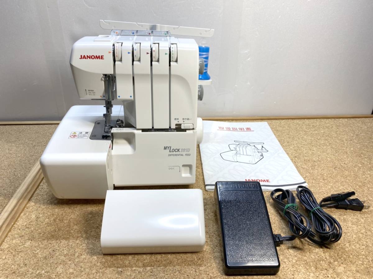 Yahoo!オークション - 貴重 レトロ JANOME ジャノメ ロックミシン 788...