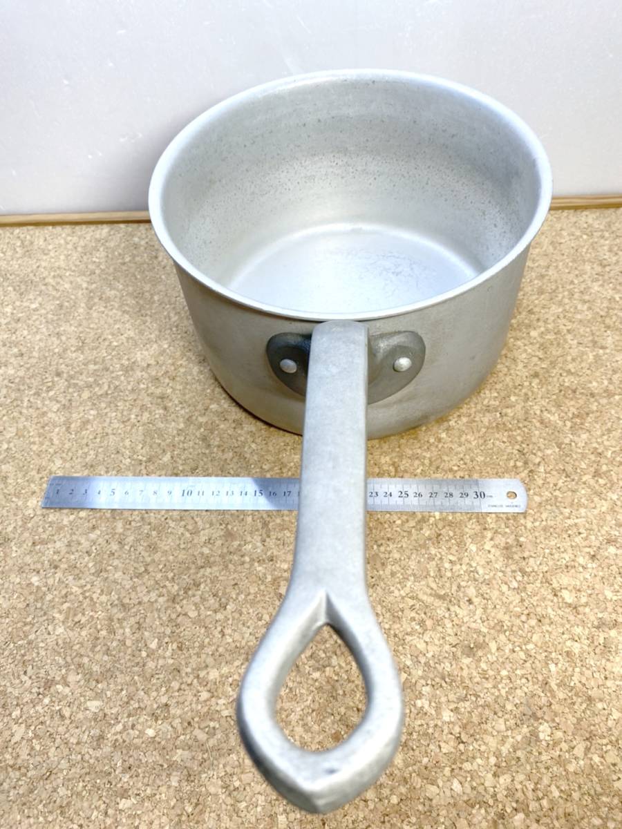 貴重 業務用片手鍋 什器 片手鍋 業務用 調理器具 直径約26cm×高 貴重 業務用片手鍋 什器 片手鍋 業務用 調理器具 直径約26cm×高