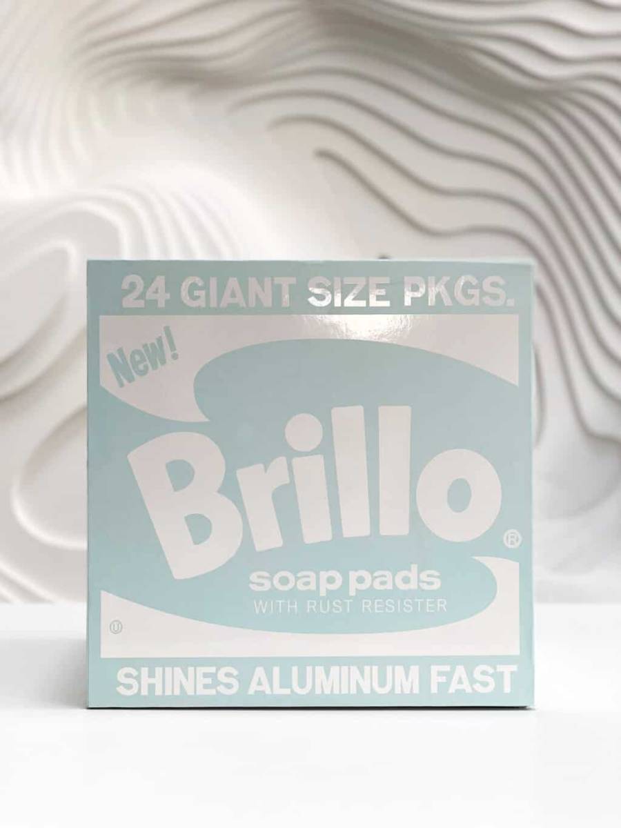 新品 限定500個 Daniel Arsham Andy Warhol Eroded Brillo Box ブリロ