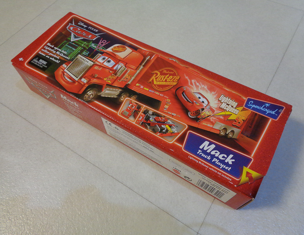  The Cars Mac truck Play set Mattel new goods unopened rare!