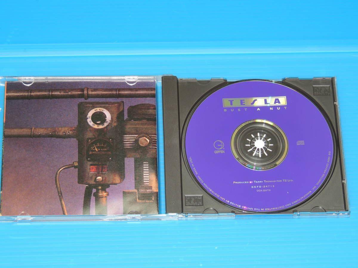 Used CD 輸入盤 テスラ Tesla 『バスト・ア・ナット』 - Bust a Nut (1994年)