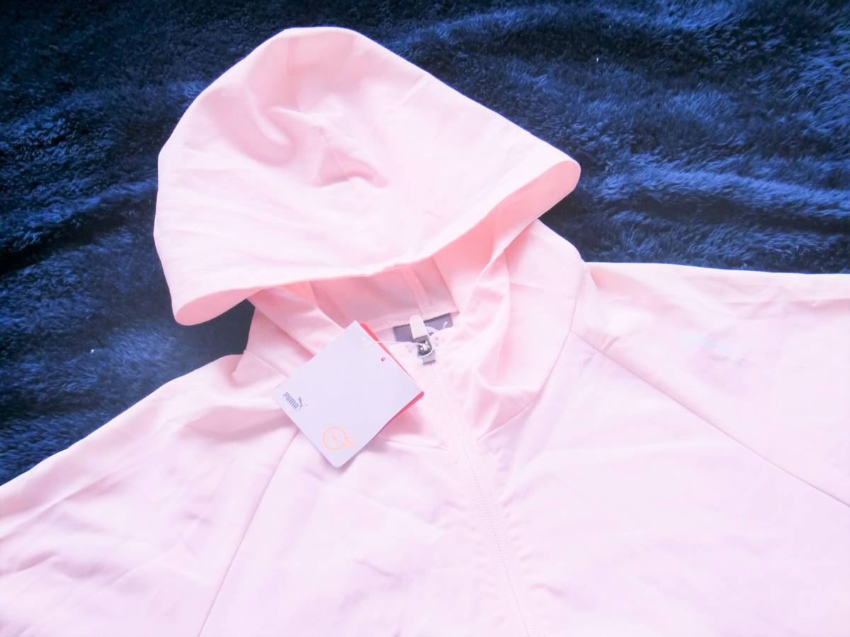 908210623 новый товар PUMA простой жакет XL пудра розовый 