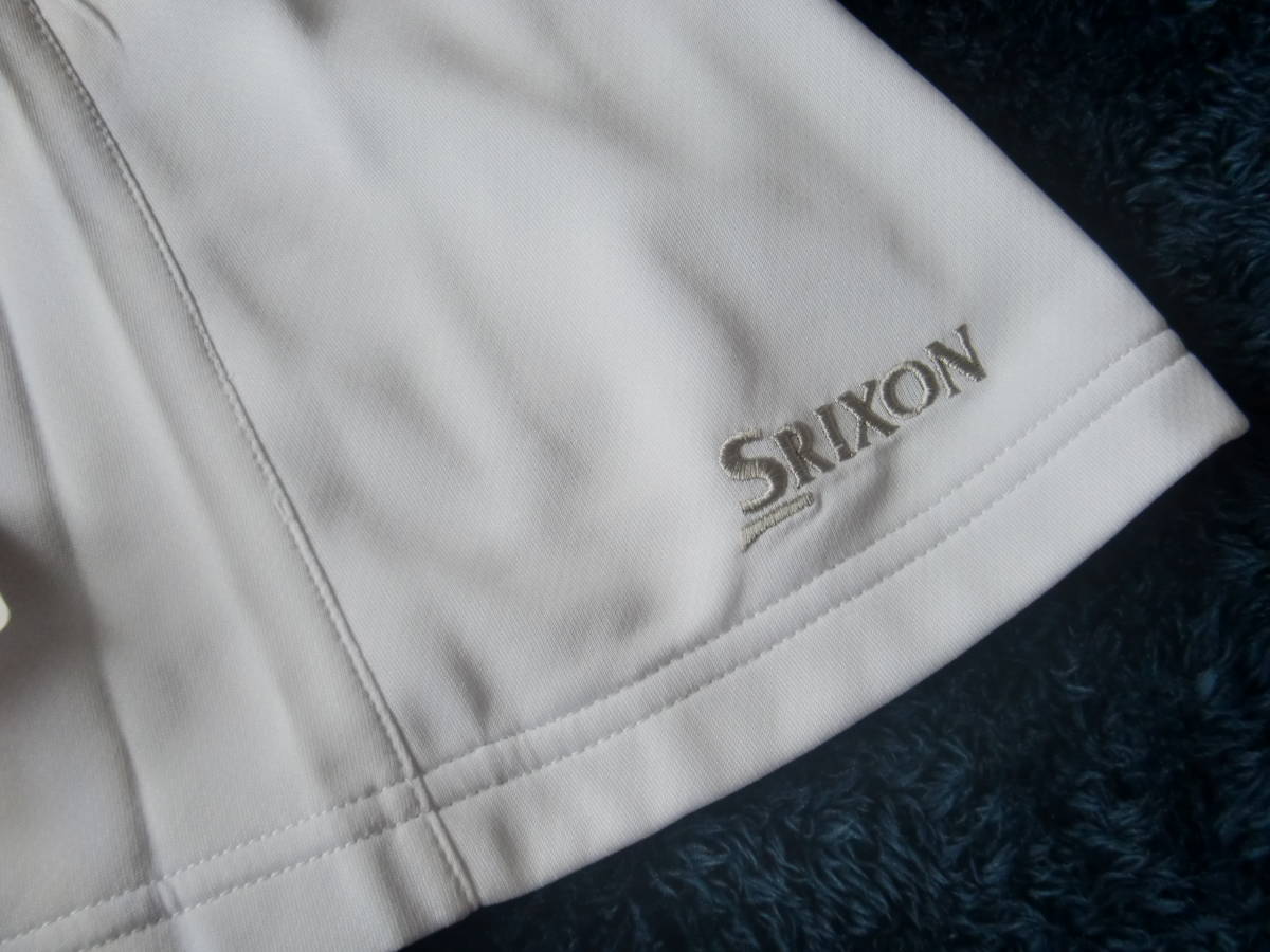 911210627　新品　SRIXON 　シンプル　スカート　スコート　白　M　スリクソン　￥5900　UVカット　インナー付き 3-2_画像2