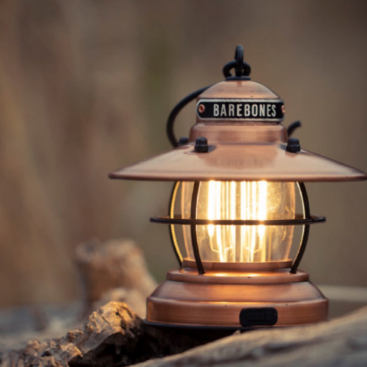 ベアボーンズリビング ミニエジソン ランタン LED Barebones Living Mini Edison Lantern 