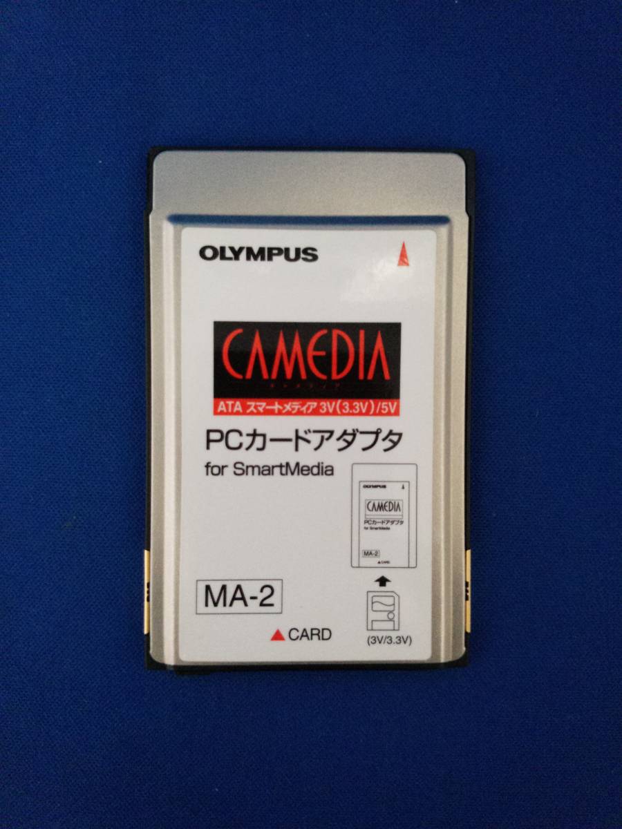 OLYMPUS MA-2 スマートメディア PCカードアダプタ SmartMedia 3V(3.3V)5V_画像1