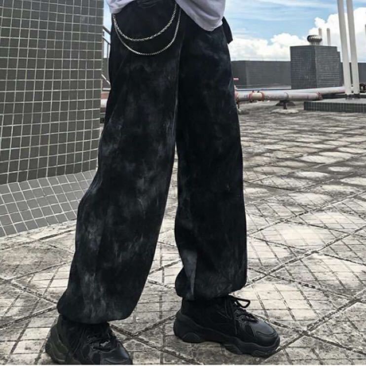 ワイドパンツ タイダイ柄 イージーパンツ ストレートパンツ ワイドレッグパンツ 原宿系 ストリート メンズ レディース オレンジ L XL | さくらんぼmt様専用【新品・送料無料】タイダイ柄 ストリート ワイドパンツ | oxygencycles.in