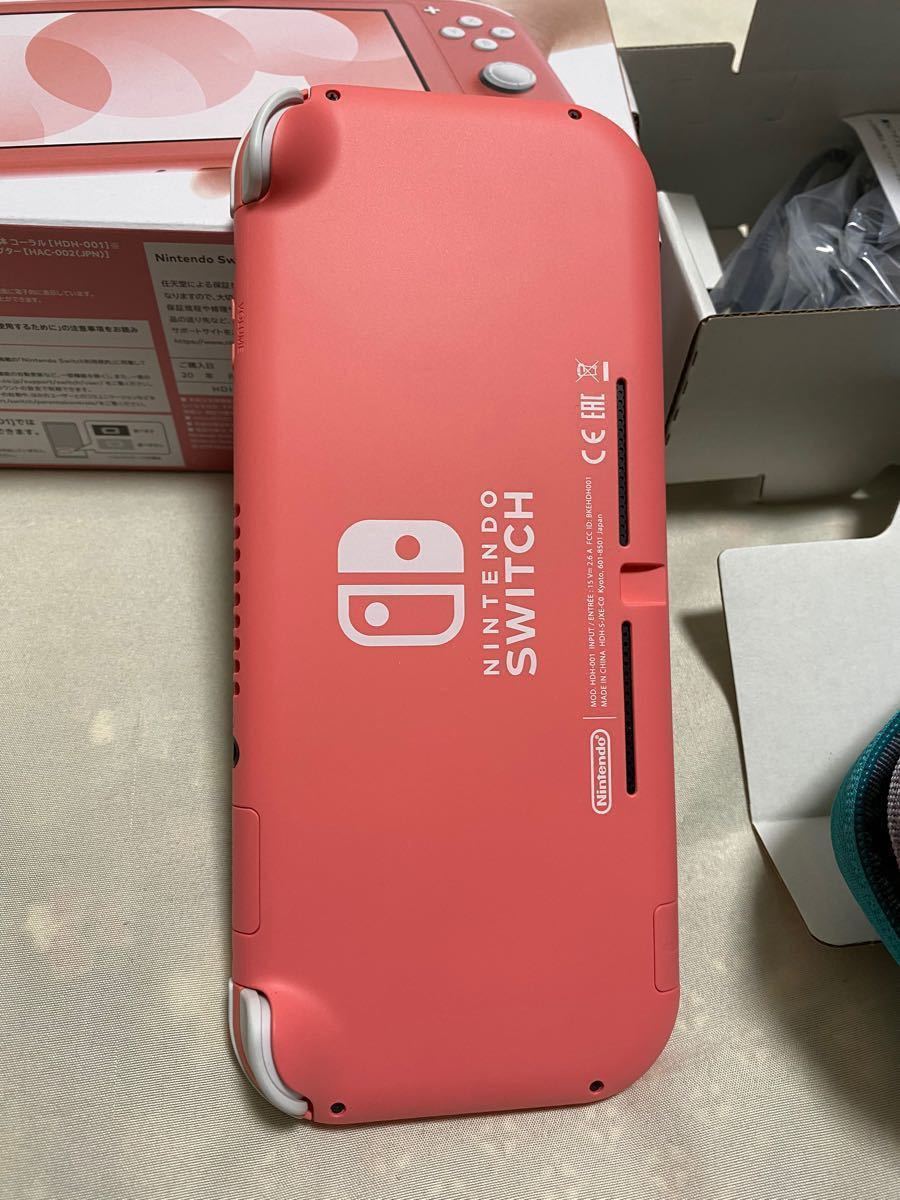 Nintendo Switch light コーラルピンク　本体　スイッチ　ライト　ニンテンドー　任天堂
