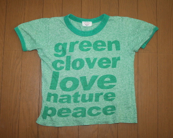 【USED】green clover:半袖Ｔシャツ 130_画像1