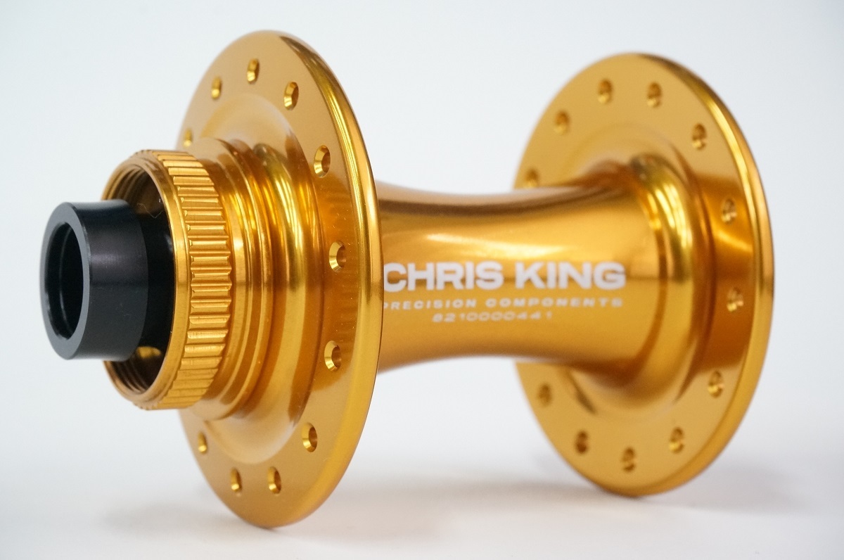 CHRIS KING Boost クリスキング フロントハブ センターロック 110×15 スルーアクスル 28穴 ゴールド 金 新品 お支払翌日発送 DCY1BB 0320