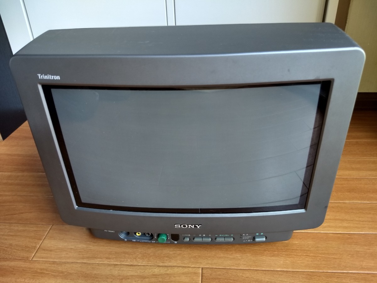 ソニー テレビ 16型 動作品 リモコン説明書付 ブラウン管 ソニー テレビ 16型 動作品 リモコン説明書付 ブラウン管