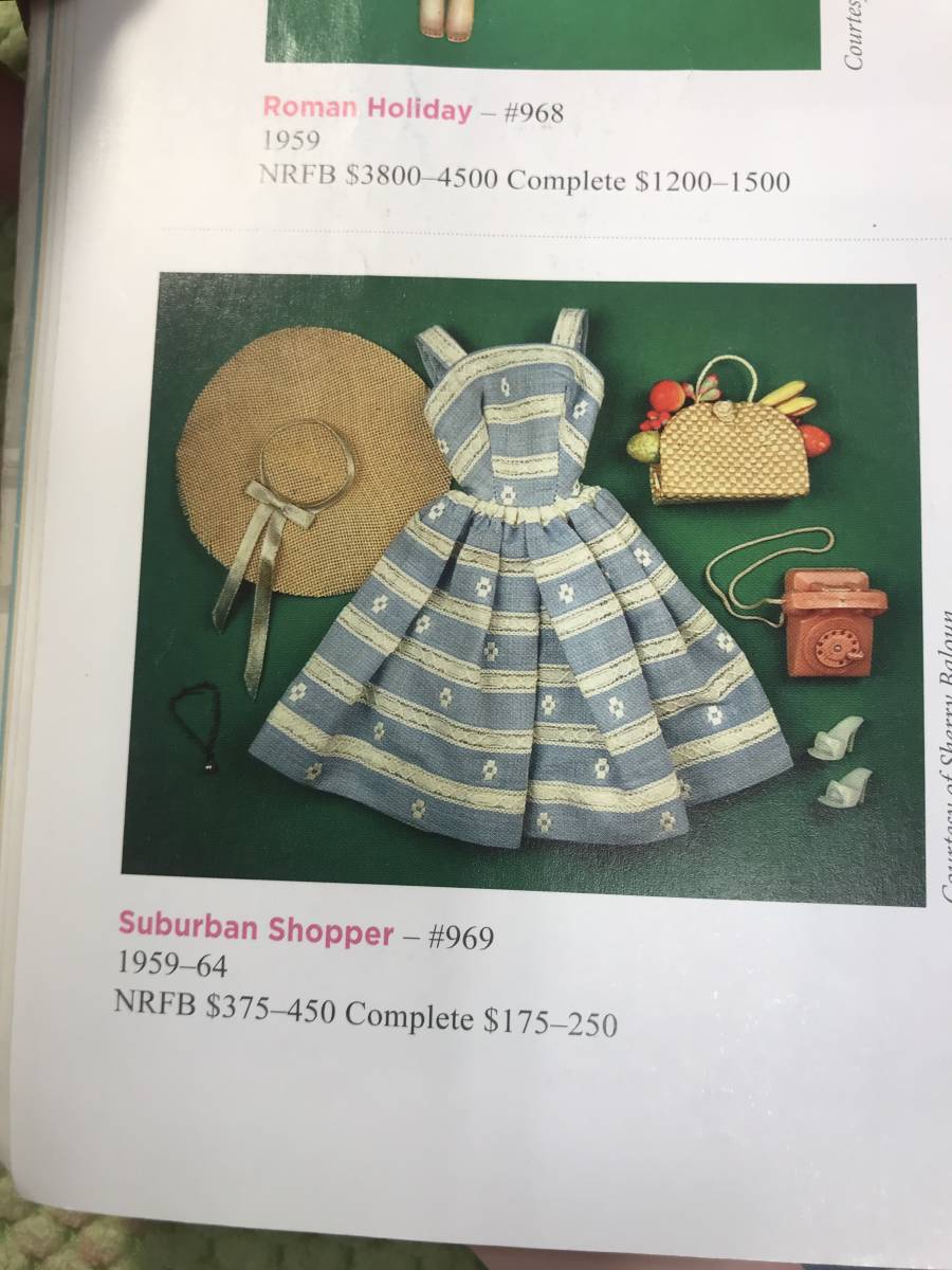ヴィンテージバービー☆SUBURBAN SHOPPER ＃969 コンプリートセット☆1959-64，サバーバン ショッパー、アウトフィット、Vintage Barbieの画像10