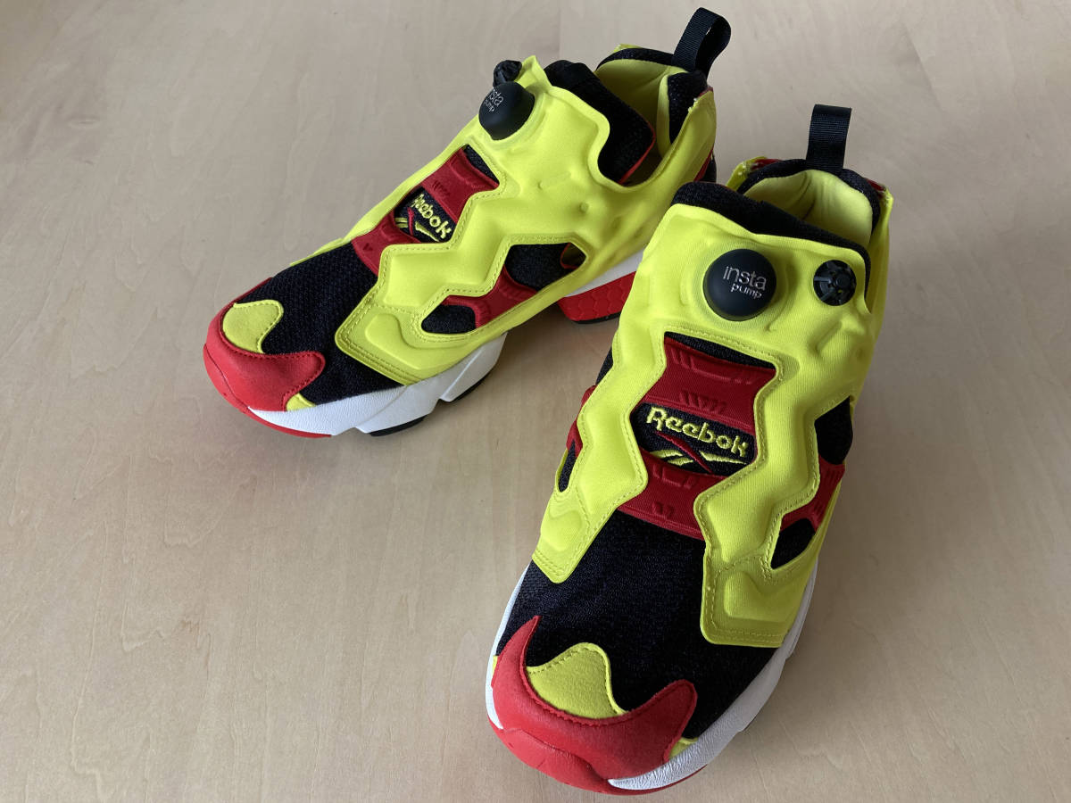 25.5cm seat long Reebok Insta насос Fury Reebok INSTAPUMP FURY OG CITRON US7.5/25.5cm V47514