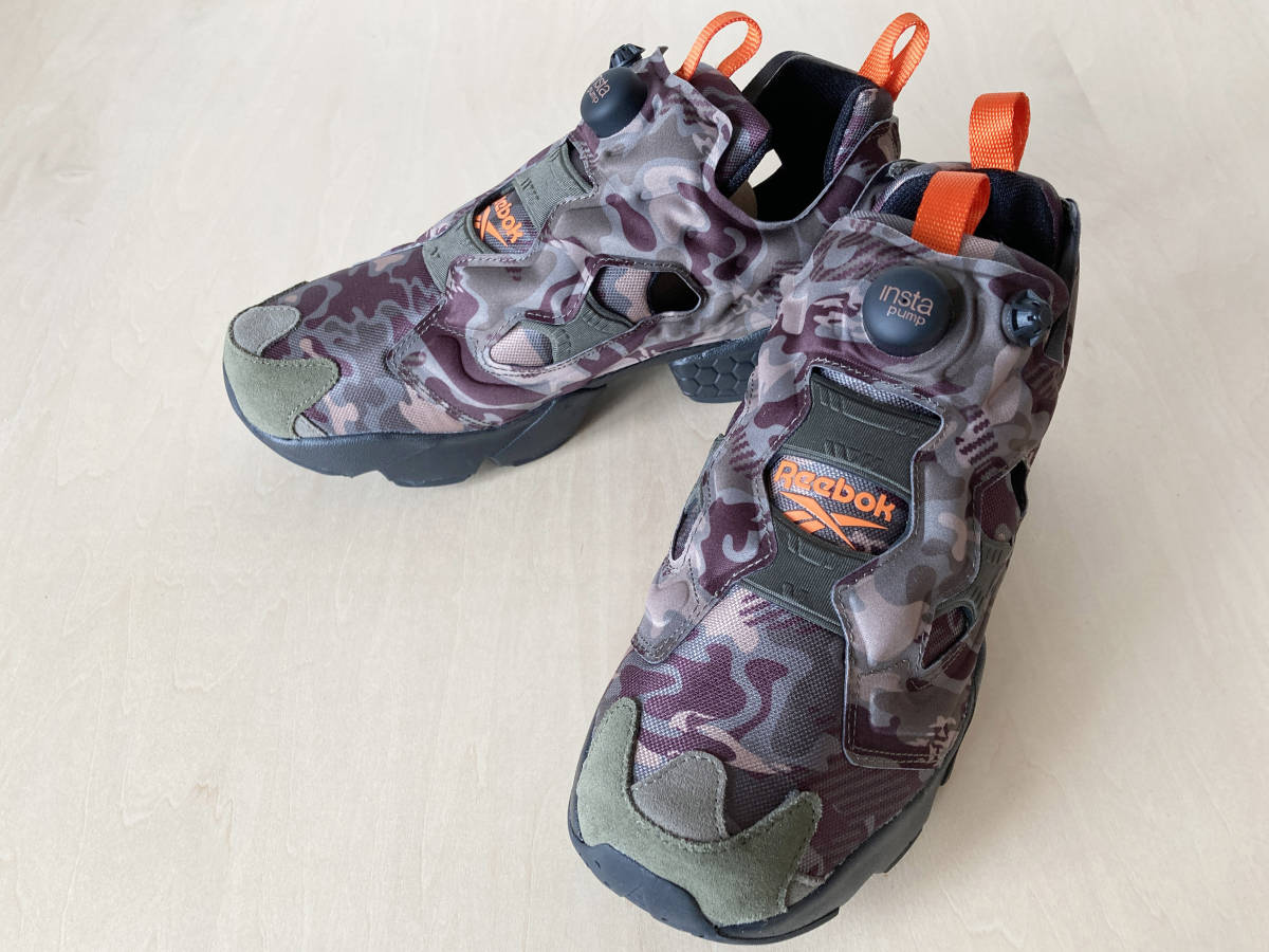 27cm 迷彩 リーボック インスタポンプ フューリー Reebok INSTA PUMP FURY OG CAMO US9/27cm DV6962_画像1