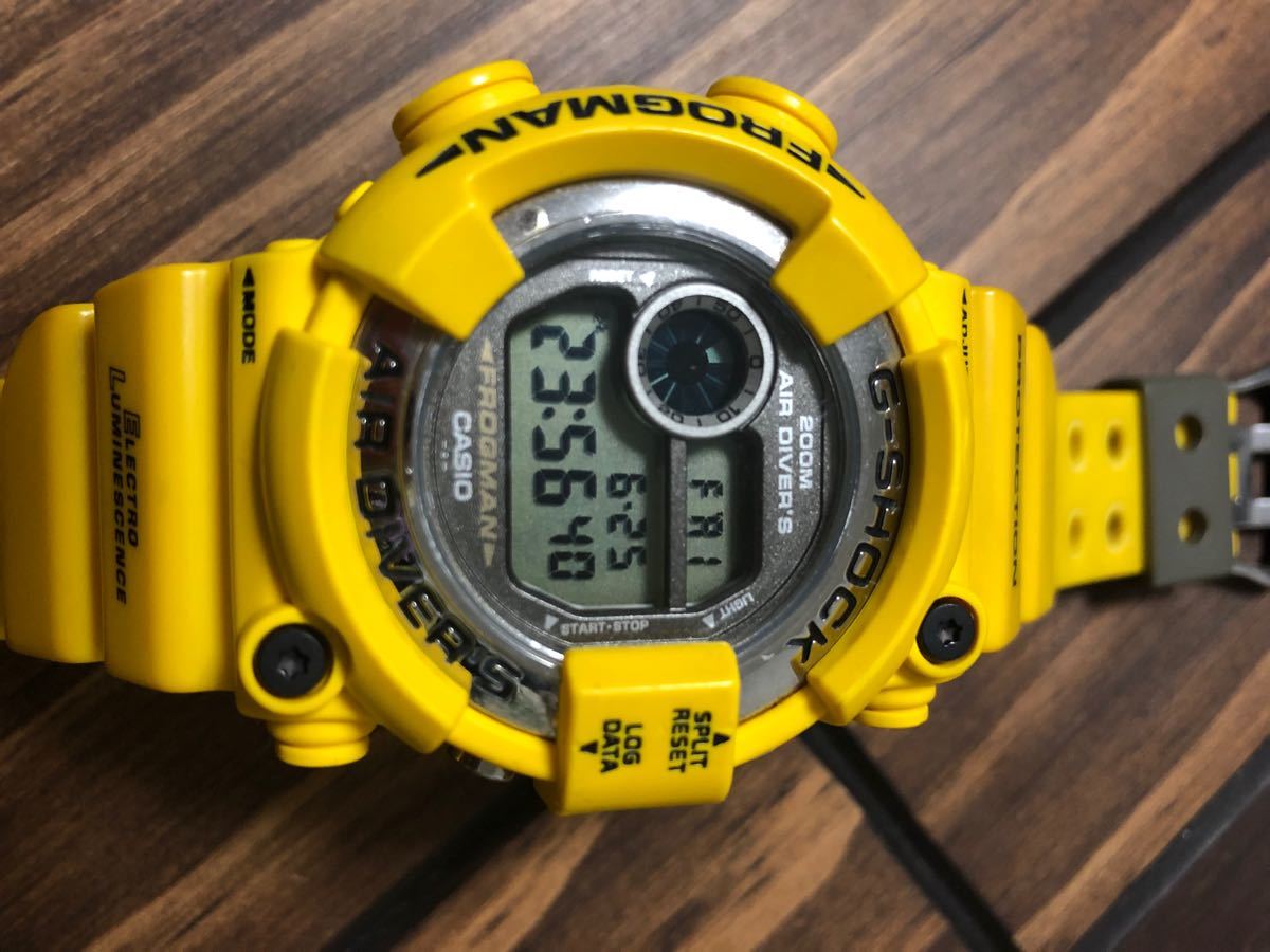 G-SHOCK フロッグマン FROGMAN DW-8250Y-9T メンインイエロー