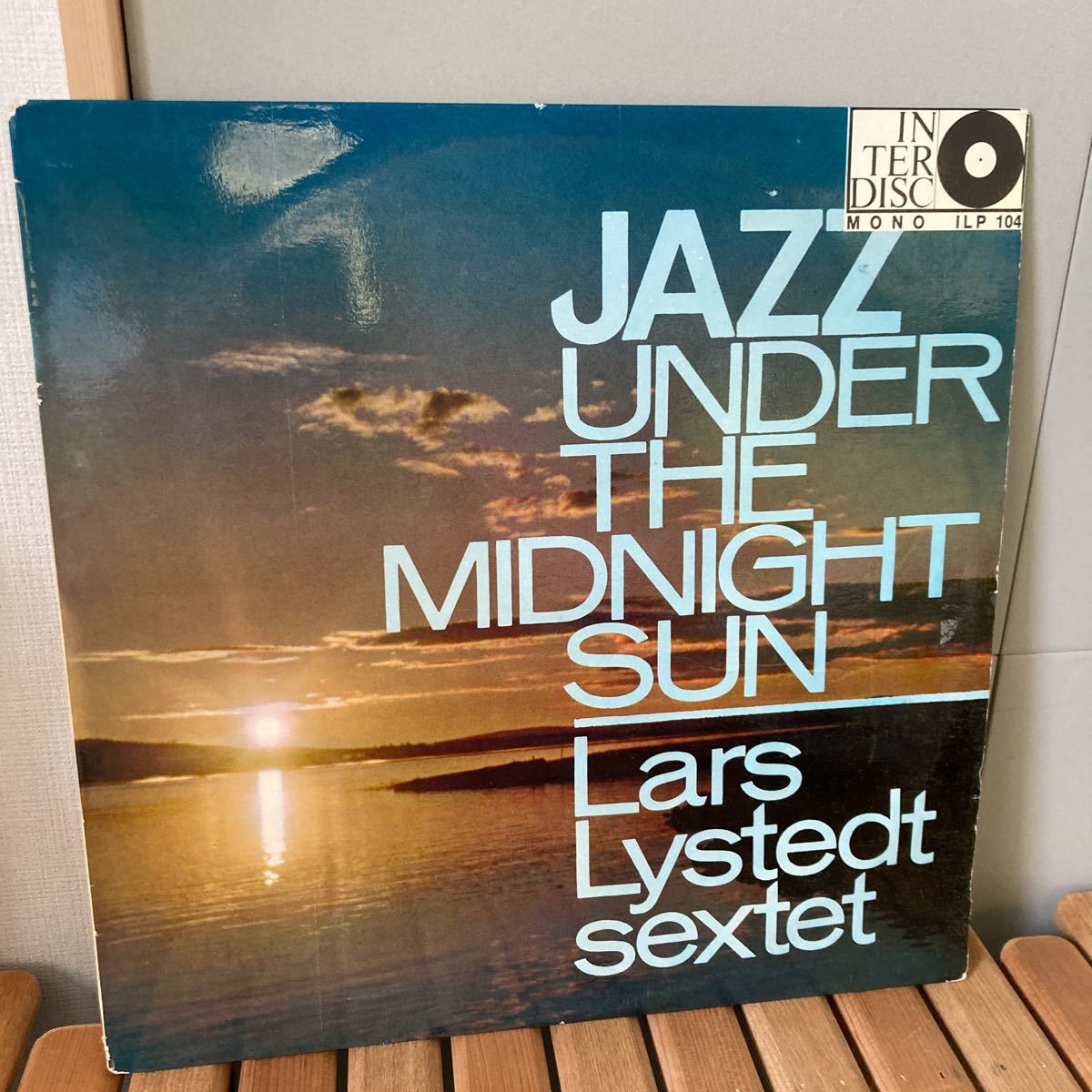 レア、LARS LYSTEDT SEXTET、LP、jazz under the midnight sun、_画像1