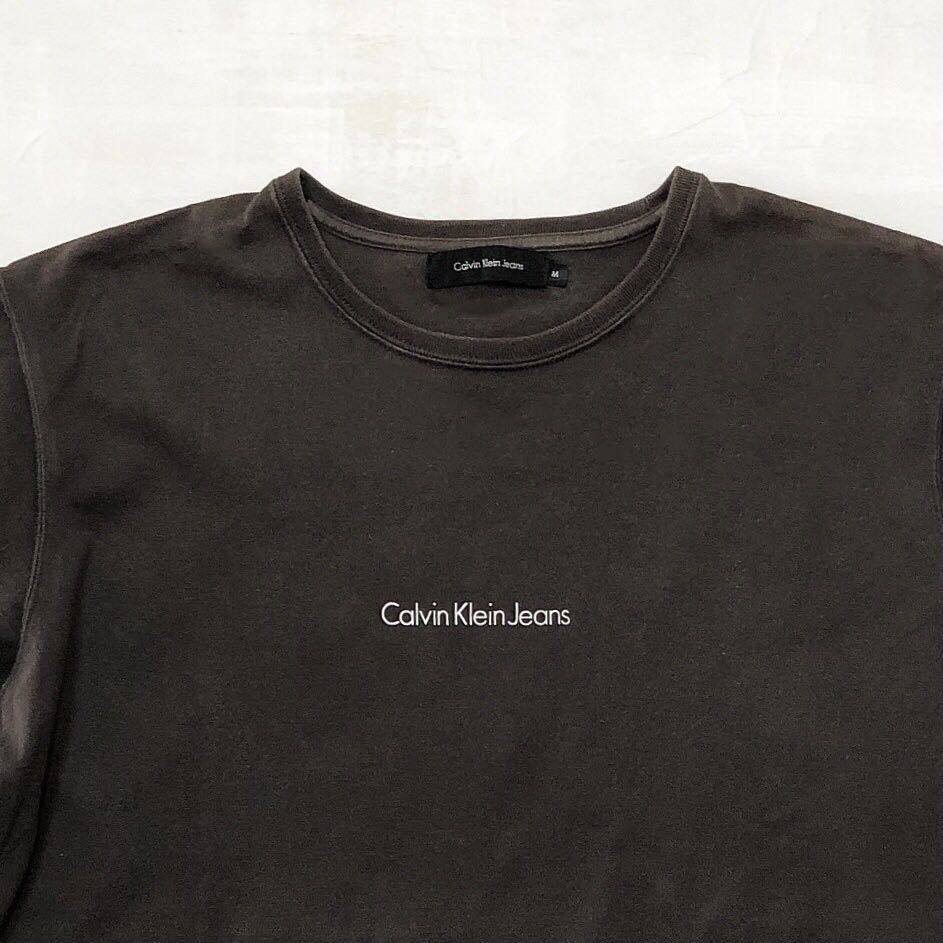 カルバンクライン ジーンズ Calvin Klein Jeans ロゴT レディース Mサイズ 黒