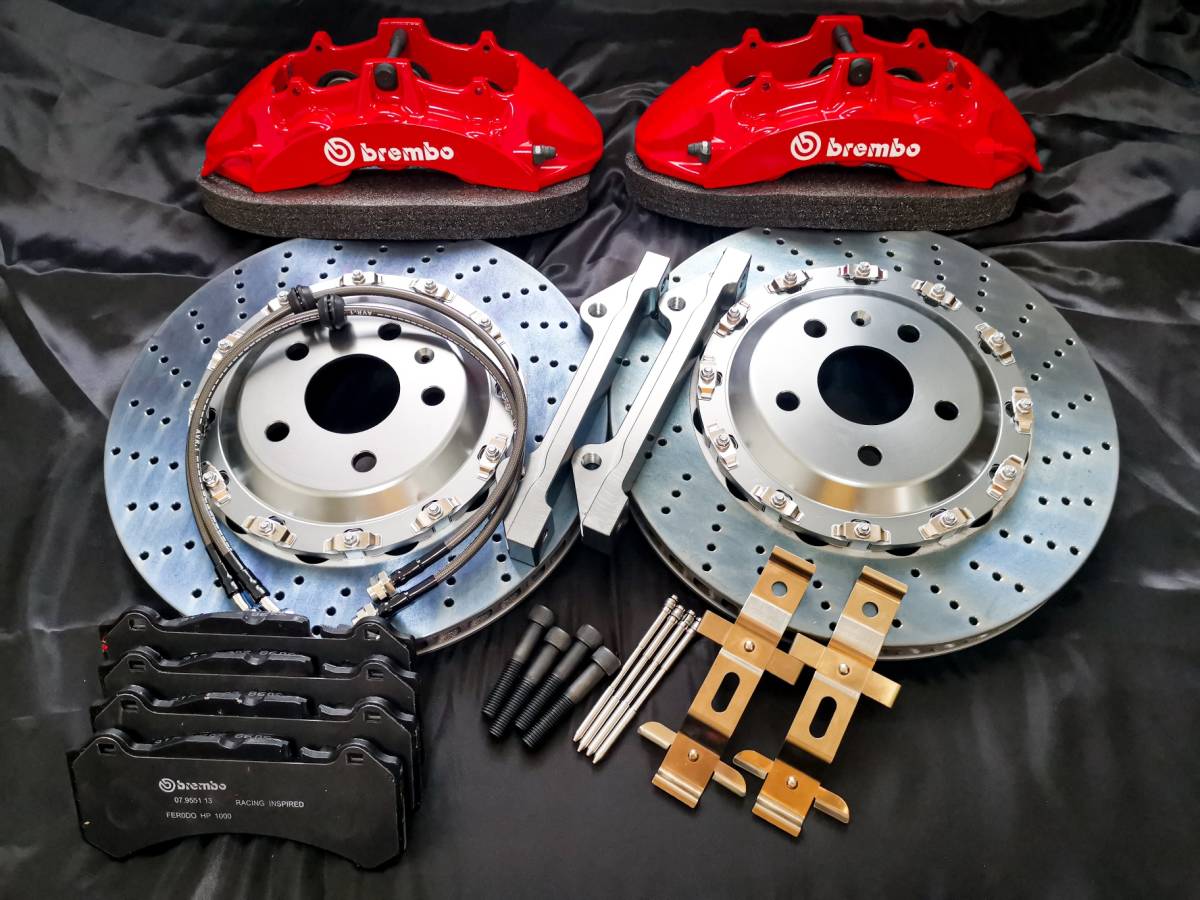 Audi A6/S6 C6 2005-2011 フロントBrembo Brake System 6pot/405mm　　　_画像1