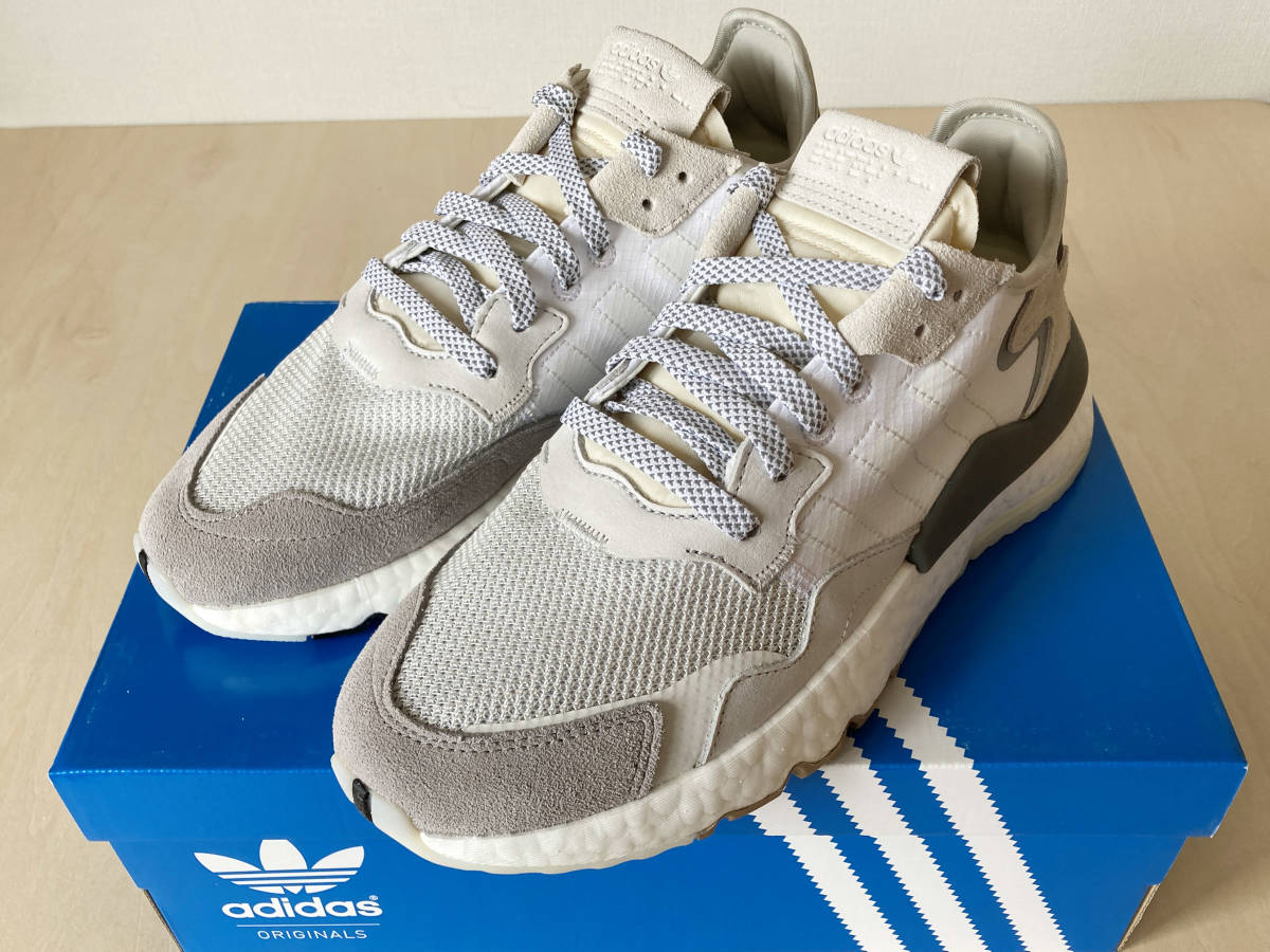 ★ 28cm アディダス ナイトジョガー adidas NITE JOGGER FTWWHT/CRYWHT CG5950 US10/28cm_画像7