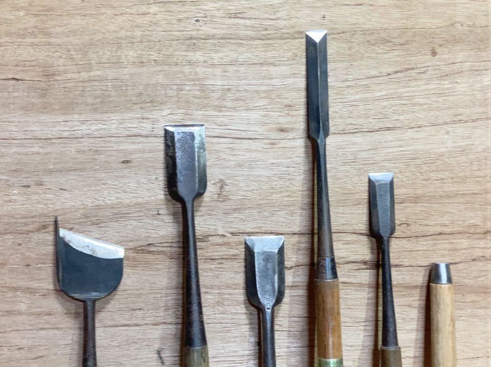 大工道具 鑿 のみ 突き鑿 コテ鑿 まとめて | udaytonp.com.br