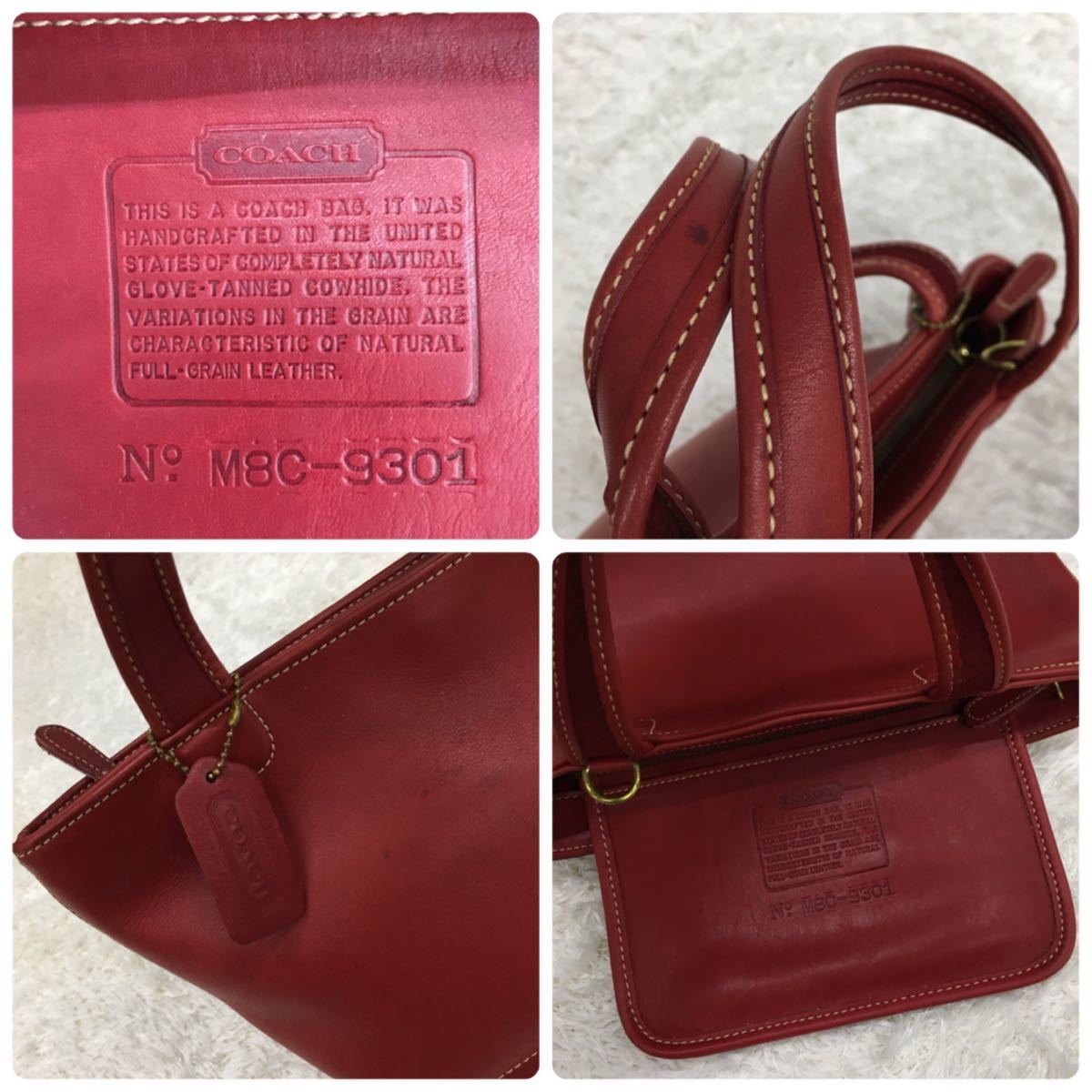 COACH コーチ オールドコーチ ハンドバッグ フルグレインレザー COACH コーチ オールドコーチ ハンドバッグ フルグレインレザー