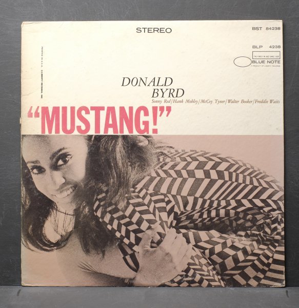 米オリジナル】DONALD BYRD NEW YORKラベル MUSTANG! ドナルドバード