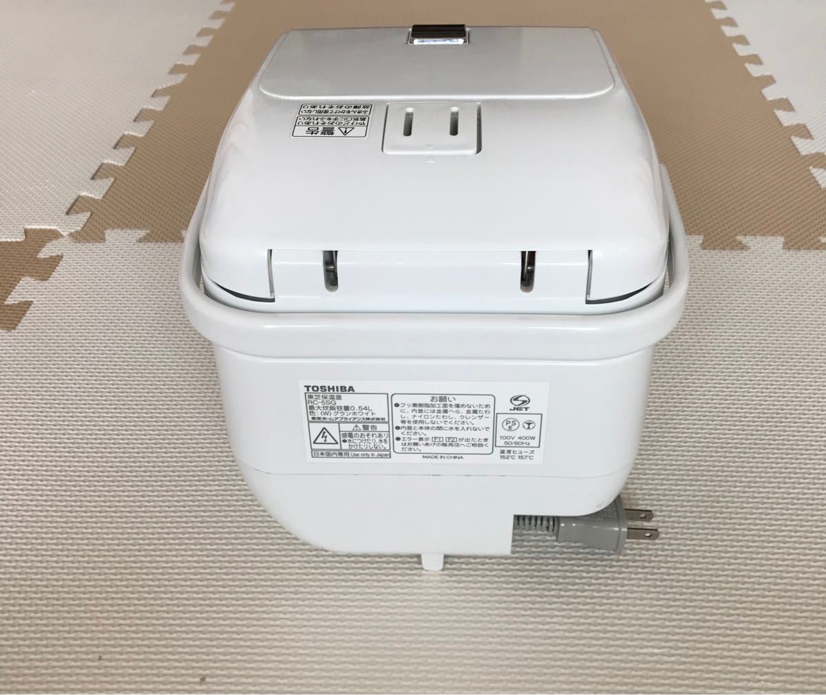 TOSHIBA マイコン炊飯器　RC-5SG