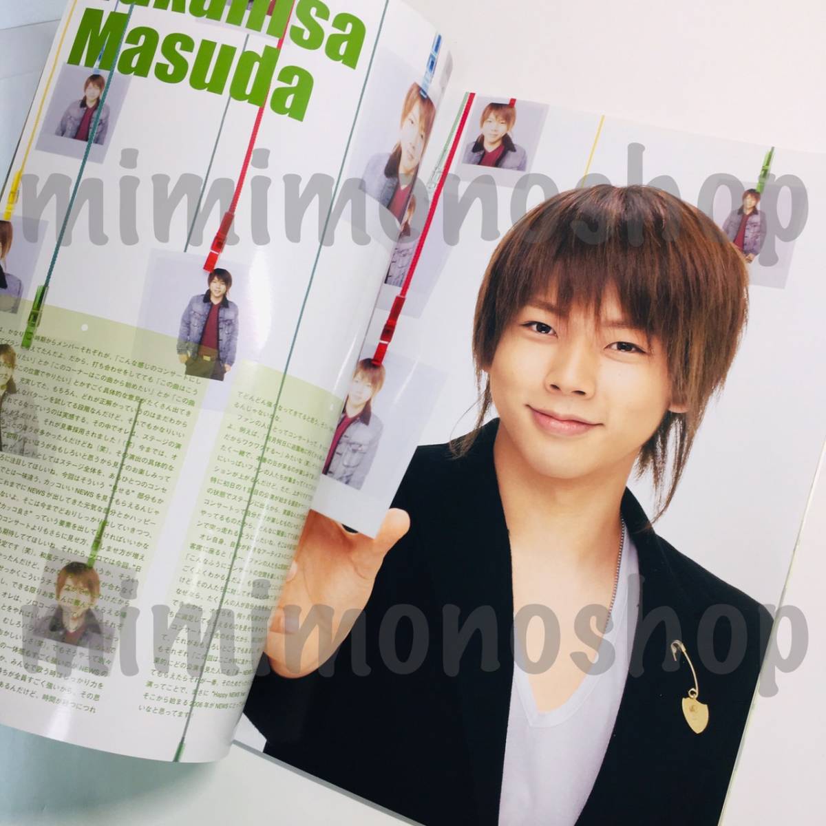 ◇中古★即決★NEWS 【 パンフレット 】 公式 ツアー コンサート グッズ / A HAPPY NEWS YEAR 2006 山下智久 錦戸亮_画像7