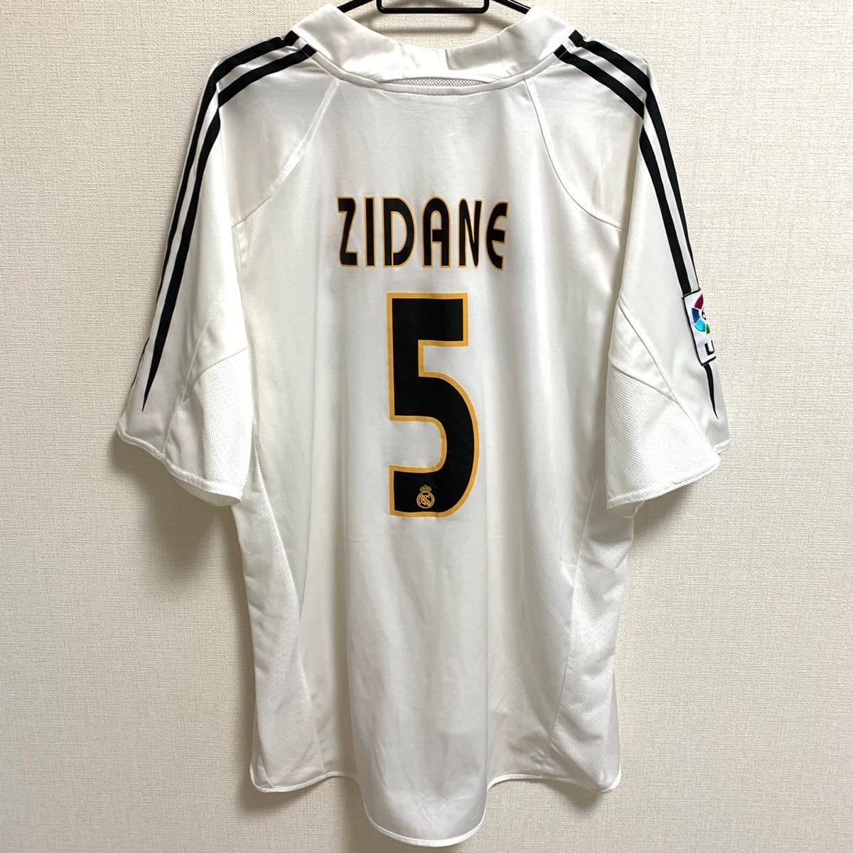 激レア 4XO】 adidas レアルマドリード 04-05 ジダン ZIDANE 激レア 4XO】 adidas レアルマドリード 04-05 ジダン ZIDANE