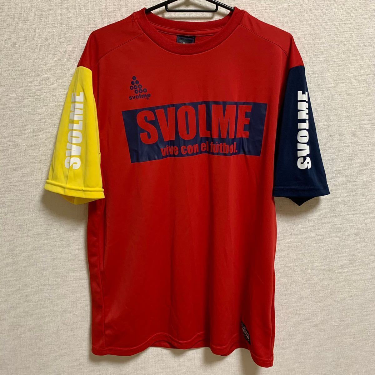 ヤフオク! - 【XL】SVOLME 半袖 プラクティスシャツ レッド イ...
