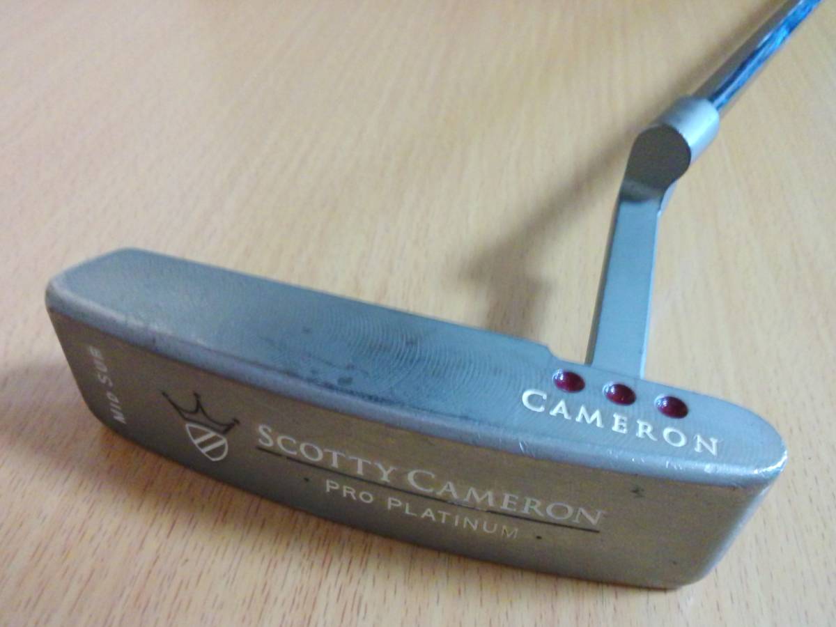 スコッティキャメロン SCOTTY CAMERON PRO PLATINUM MID SUR スコッティキャメロン SCOTTY CAMERON PRO PLATINUM MID SUR
