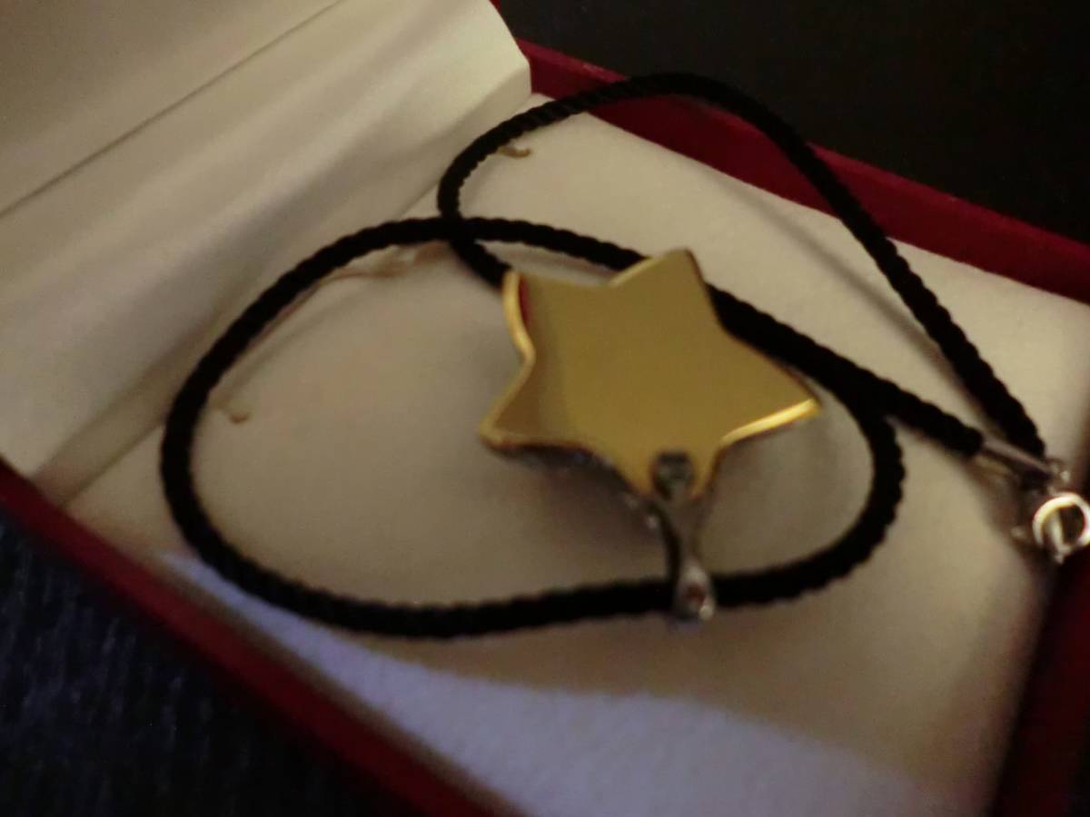 バカラ Baccarat 本物 星 ガラス ネックレス 箱入り チョーカー