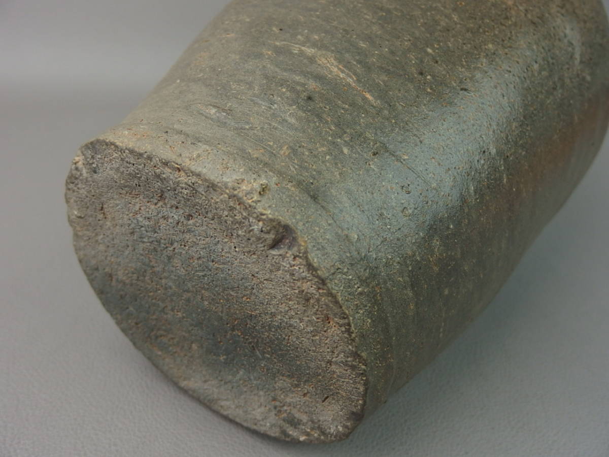 骨董・茶道具】☆新羅?高麗?須恵器?自然釉大花瓶 徳利 出土品 骨董・茶道具】☆新羅?高麗?須恵器?自然釉大花瓶 徳利 出土品