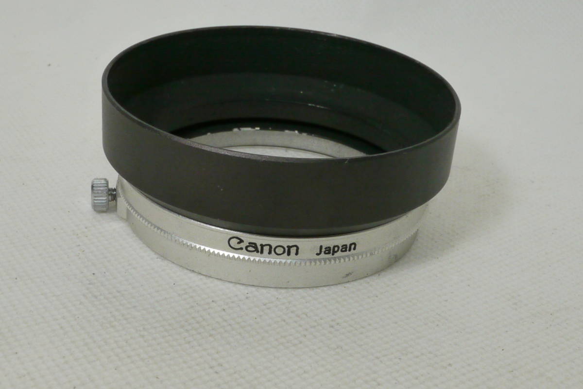 キャノン CANON S-50 メタルフード ライカL キャノン 50mm F1.4用_画像3