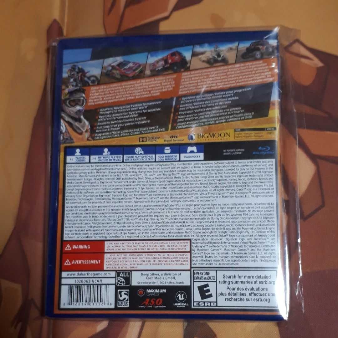 PlayStation4 DAKAR 18 北米版