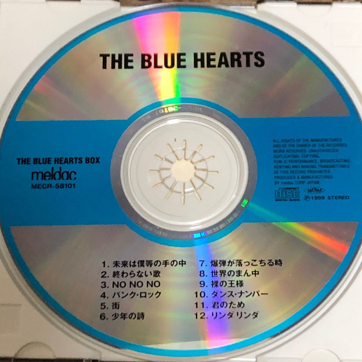 THE BLUE HEARTS BOX ブルーハーツ 3枚組｜Yahoo!フリマ（旧