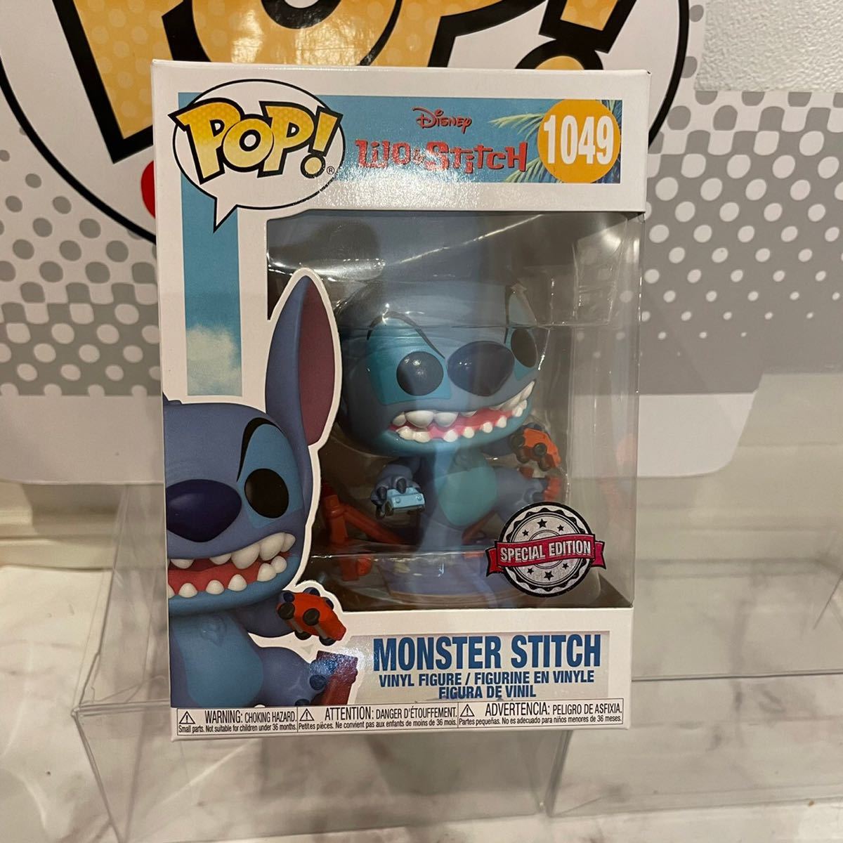 FUNKO POP! リロ&スティッチ　モンスター　スティッチ限定版