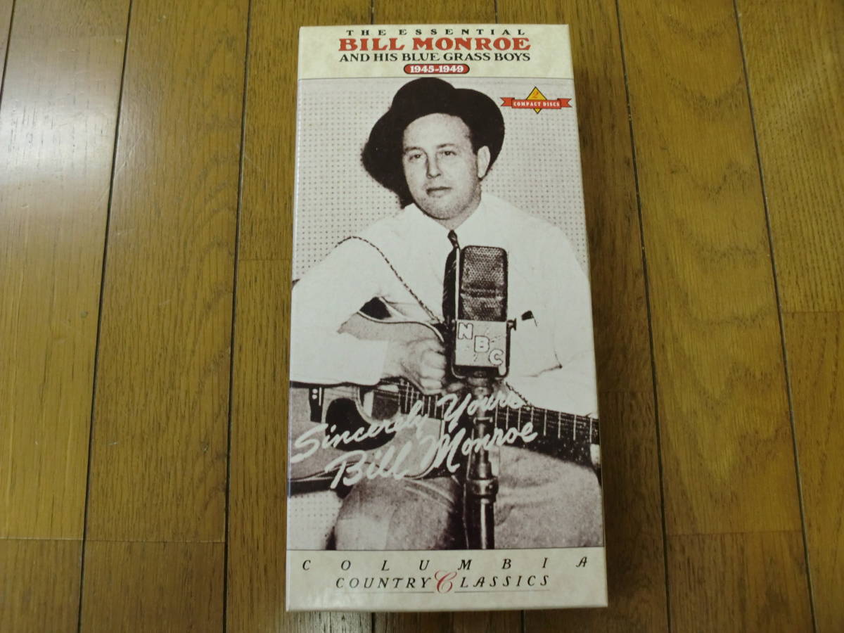 【CD】BILL MONROE & HIS BLUEGRASS BOYS ビル・モンロー / THE ESSENTIAL コロンビア録音全曲集　2枚組　ＢＯＸセット　ブルーグラス