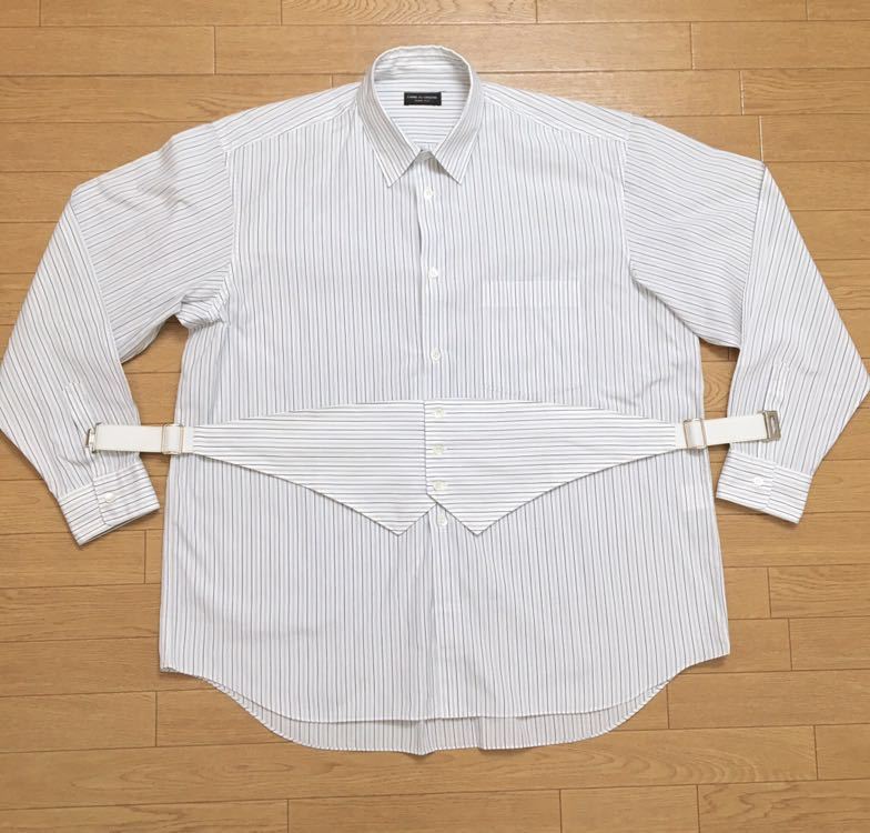 ●80s Vintage コムデギャルソン オムプリュス シャツ comme des garcons ヴィンテージ ジュンヤ SHIRT アーカイブ デカオム 田中啓一 オム_画像3