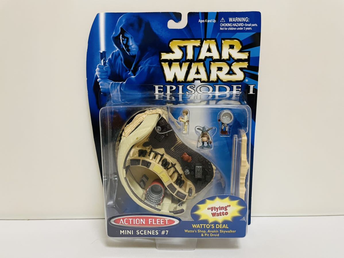  Watto zti-ru( unopened ) action free to micro machine hole gold Star Wars Phantom *menas episode 1