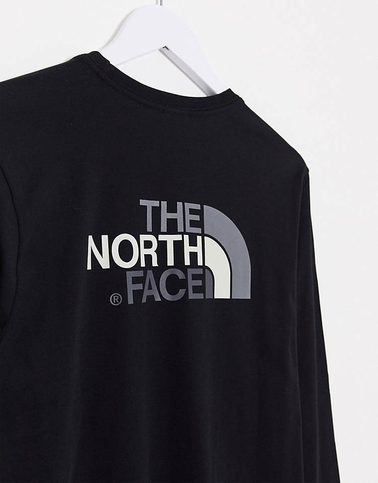 THE NORTH FACE ノースフェイス　長袖　ロンT　黒　Easy long sleeve　海外Sサイズ