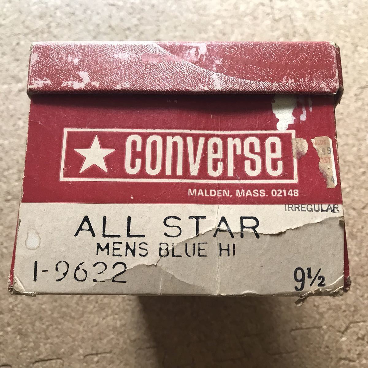 70s CONVERSE】デッドストック チャックテイラー Chuck Taylor 1 70s CONVERSE】デッドストック チャックテイラー Chuck Taylor 1