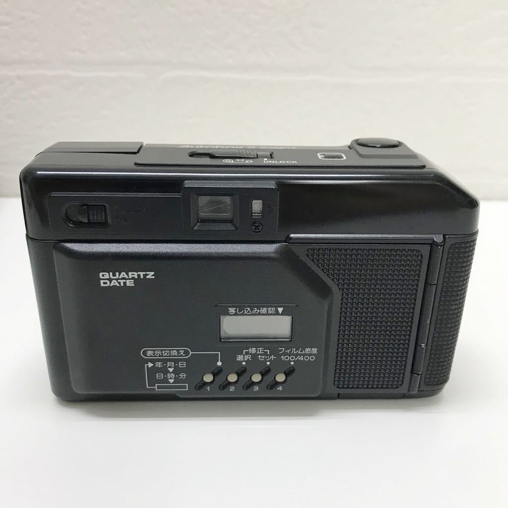 refle● Canon Autoboy 2 QUARTZ DATE コンパクトフィルムカメラ 動作未確認_画像4