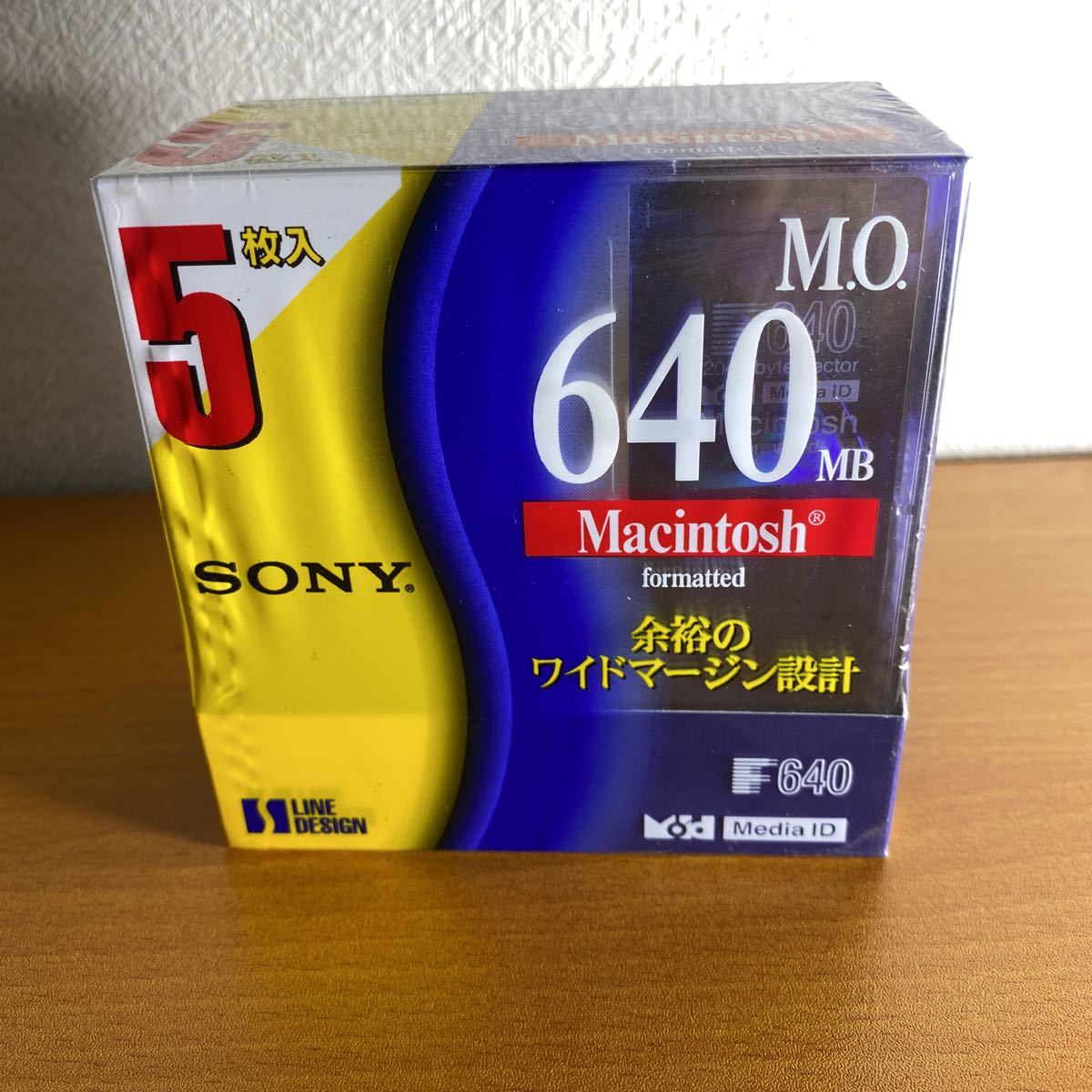 人気満点 SONY 3.5型 MOディスク 5枚 640MB Macintoshフォーマット 5EDM-640CMF